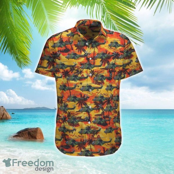 Aerospatiale SA330 Puma French Army Hawaiian Shirt Beach Shirt Summer Holiday Gift