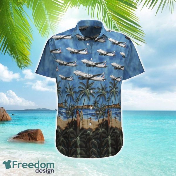 Air France Airbus A319-100 Hawaiian Shirt Beach Shirt Summer Holiday Gift