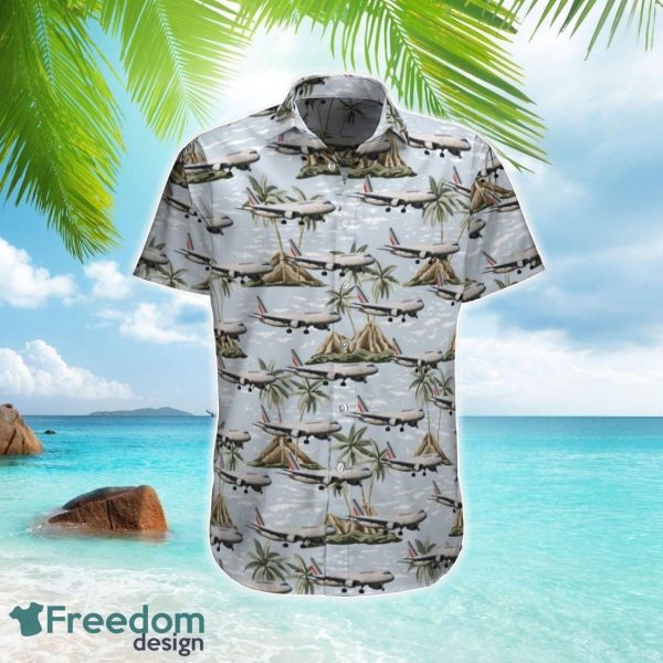 Air France Airbus A320 Hawaiian Shirt Beach Shirt Summer Holiday Gift