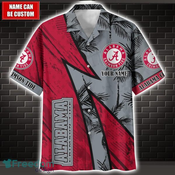 Alabama Crimson Tide 3D Hawaii Shirt Custom Name Limited Edition