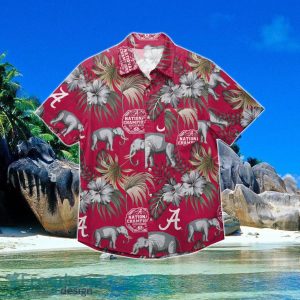 Alabama Crimson Tide NCAA Football National Champions Hawaiian Shirt Gift For Fans