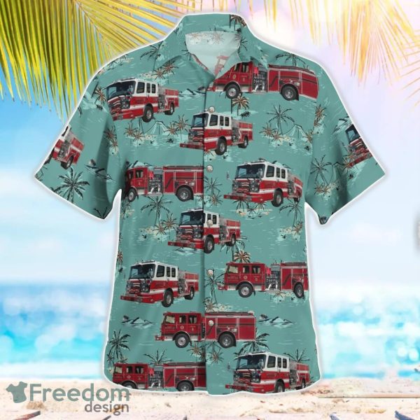 Mobile Fire-Rescue Hawaiian Shirt Beach Shirt Summer Holiday Gift