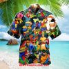 Aloha Parrot Unisex Summer Tropical Print Over 3D Hawaiian Shirt