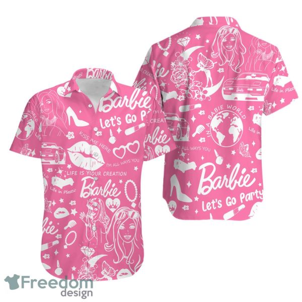 Aloha Summer Barbie Hawaiian Shirt