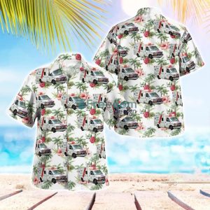 Ambulance Paramedics of BC Hawaiian Shirt Beach Summer Shirt