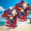 American Eagle US Flag Hawaiian Shirt