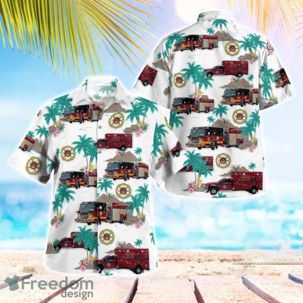 Anchorage Middletown Fire & EMS Beach Hawaiian Shirt Gift For Summer Holiday