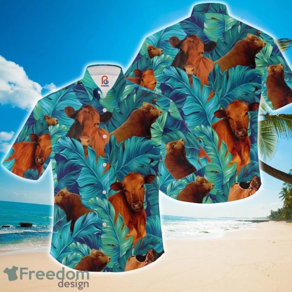 Angus Cow Men Hawaiian Shirts