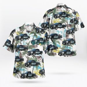 Anne Arundel County Maryland Anne Arundel County Police Hawaiian Shirt