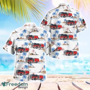 Arcola Volunteer Fire Department 3D Hawaiian Shirt