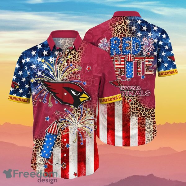 Arizona Cardinals NFL Hawaiian Shirt Independence Day Best Gift For Special Day