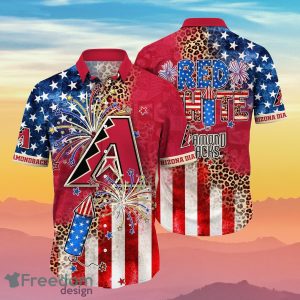 Arizona Diamondbacks MLB Hawaiian Shirt Independence Day Impressive Gift For Men And Women Fans