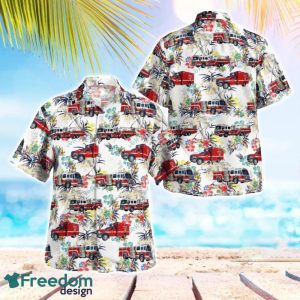 Arizona Phoenix Fire Department Beach Hawaiian Shirt