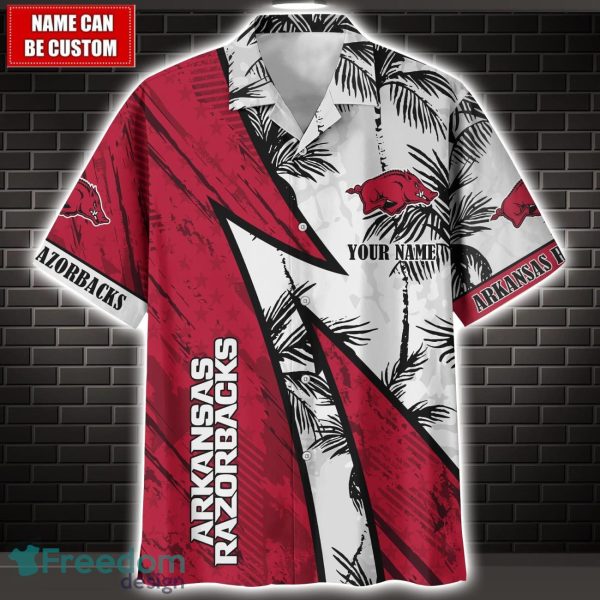 Arkansas Razorbacks 3D Hawaii Shirt Custom Name Limited Edition