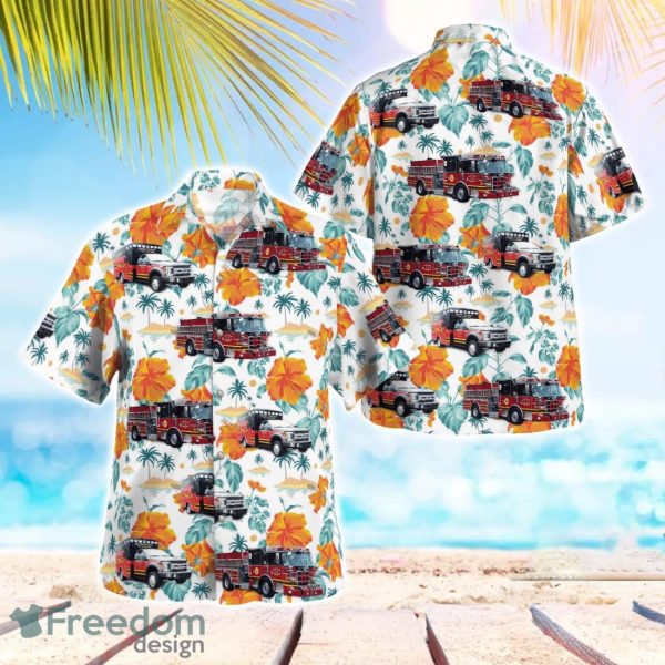 Aston Township Fire Department Beach Hawaiian Shirt Summer Gift