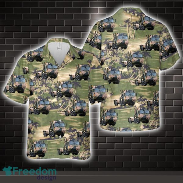 Australian Army HX77 Military Trucks All Printed 3D Hawaiian Shirt For Men Women