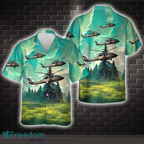 Australian Army Sikorsky S-70A-9 Blackhawk A25-205 Raptor All Printed 3D Hawaiian Shirt For Men Women