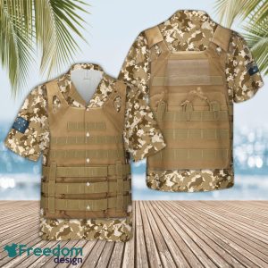 Australian Army Tactical Vest Hawaiian Shirt Men Women Beach Shirt