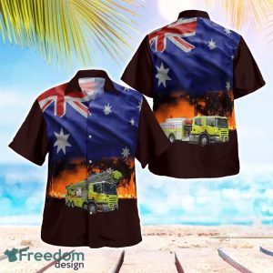 Australian Capital Territory ACT Fire and Rescue Hawaiian Shirt Gift For Summer Vacation