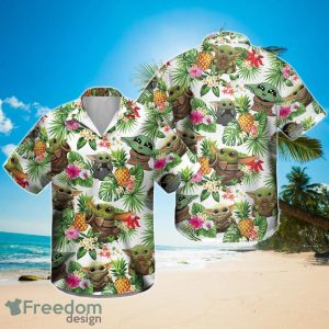 Baby Yoda Tropical Yoda Hawaii Shirt For Men And Women