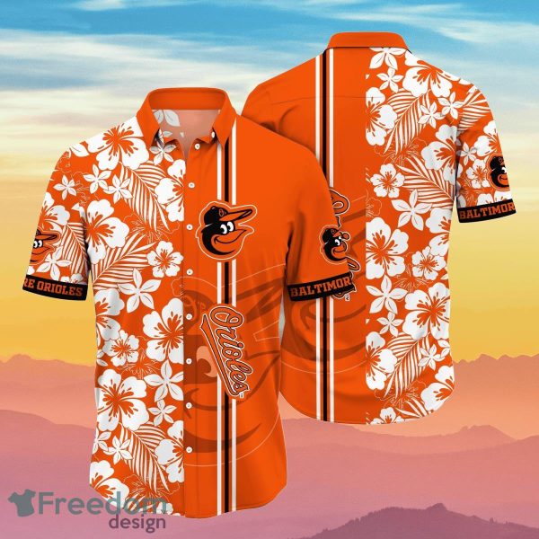 Baltimore Orioles MLB Flower Hawaiian Shirt Summer Football Best Gift For Real Fans