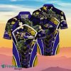 Baltimore Ravens NFL Flower Hawaiian Shirt Impressive Gift For Fans