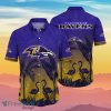 Baltimore Ravens NFL Flower Hawaiian Shirt Summer Football Gift For Fans