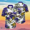 Baltimore Ravens NFL Flower Hawaiian Shirt Summer Football Gift For Real Fans