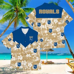 Baseball American Hawaii Shirt Tropical Beach Tree Kansas City Royals