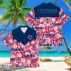 Baseball American Hawaii Shirt Tropical Beach Tree Minnesota Twins