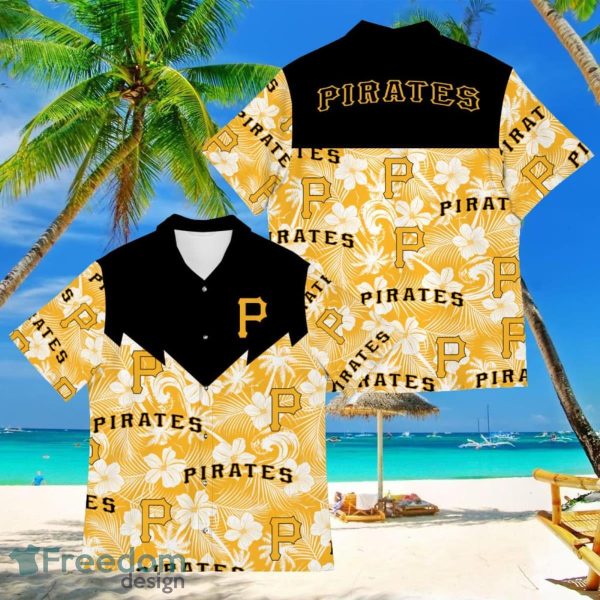 Baseball American Hawaii Shirt Tropical Beach Tree Pittsburgh Pirates