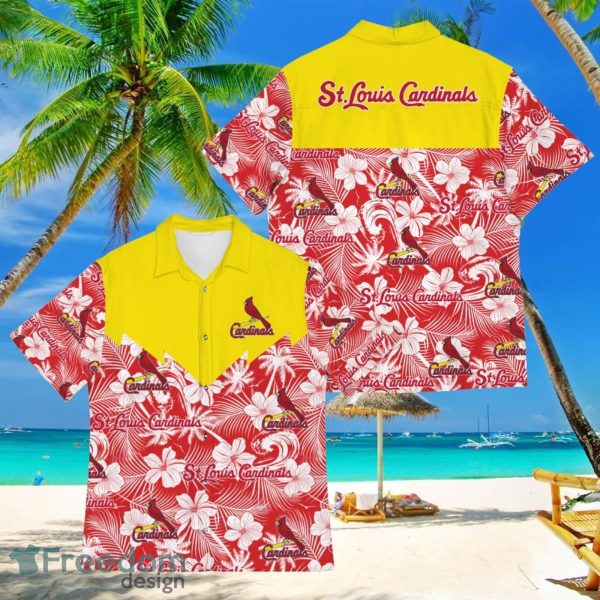 Baseball American Hawaii Shirt Tropical Beach Tree St. Louis Cardinals