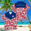 Baseball American Hawaii Shirt Tropical Beach Tree Texas Rangers