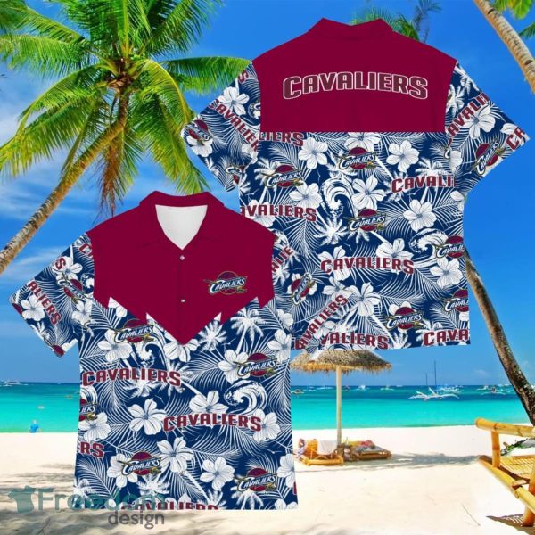 Basketball American Hawaii Shirt Tropical Beach Tree Cleveland Cavaliers