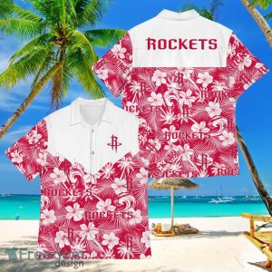 Basketball American Hawaii Shirt Tropical Beach Tree Houston Rockets