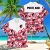 Basketball American Hawaii Shirt Tropical Beach Tree Portland Trail Blazers