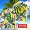 Baylor Bears Aloha Hawaiian Shirt Custom Name Summer Gift Holiday Team Shirt