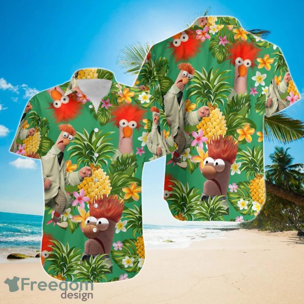 Beaker Muppet Tropical Pineapple Hawaii Shirt For Men And Women