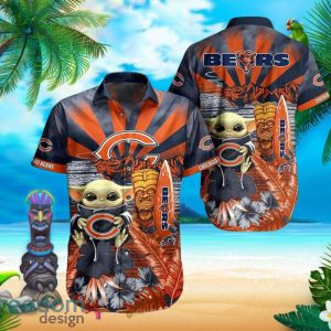 Bears Baby Yoda Star Wars Beach Summer Hawaiian Shirt Full Over Print