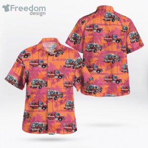 Bel Air Harford County Maryland Bel Air Volunteer Fire Company Hawaiian Shirt