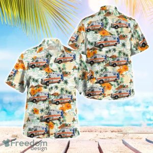 Bellmore-Merrick EMS Beach Hawaiian Shirt Summer Gift