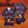 Black Cat Halloween Hawaiian Shirt Gift For Men Women