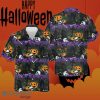 Black Cats Pumpkin Halloween Hawaiian Shirt Aloha For Men Women