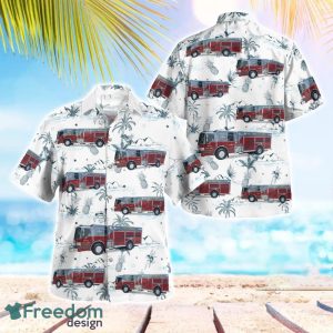 Boaz Fire & Rescue 3D Hawaiian Shirt