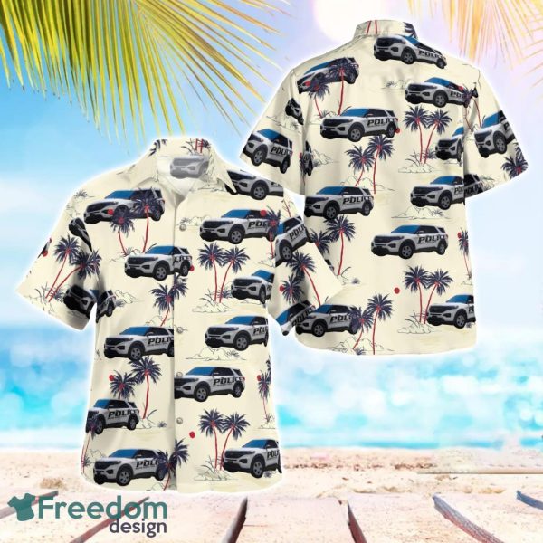 Boiling Spring Lakes Police Department Hawaiian Shirt Beach Summer Shirt