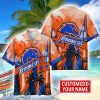 Boise State Broncos Hawaii Shirt Custom Name Sports Team Beach Shirt