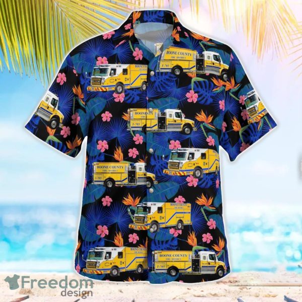 MO) Fire District Beach Hawaiian Shirt Gift For Summer Holiday