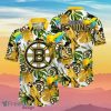 Boston Bruins NHL Flower Hawaiian Shirt Best Gift Idea For Fans