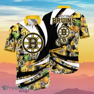 Boston Bruins NHL Flower Hawaiian Shirt Special Gift For Fans