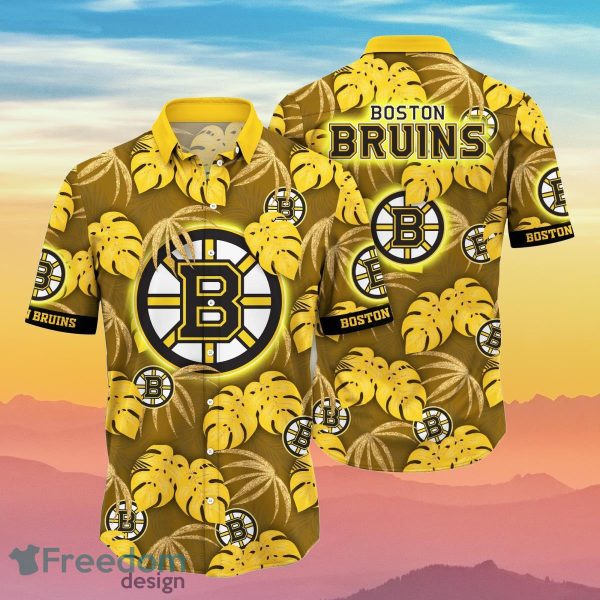 Boston Bruins NHL Flower Hawaiian Shirt Special Gift For Real Fans